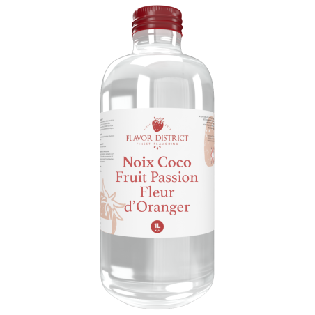Arôme Noix coco Fruit passion Fleur d'oranger - Arôme complexe