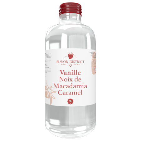 Arôme Vanille Noix de macadamia Caramel - Arôme complexe